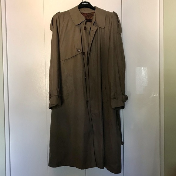 Men’s Taupe Belted Trench Coat in size 46 - Picture 2 of 8
